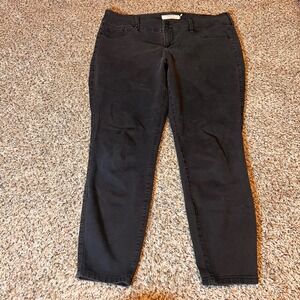 Torrid Denim Jeggings Black Wash Plus Size 20R Comfort‎ Stretch Pants